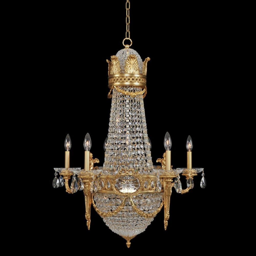 Marseille 6 Arm Chandelier