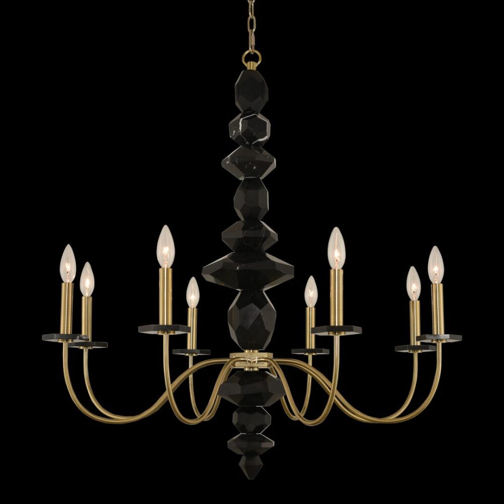 Piedra 8 Light Chandelier