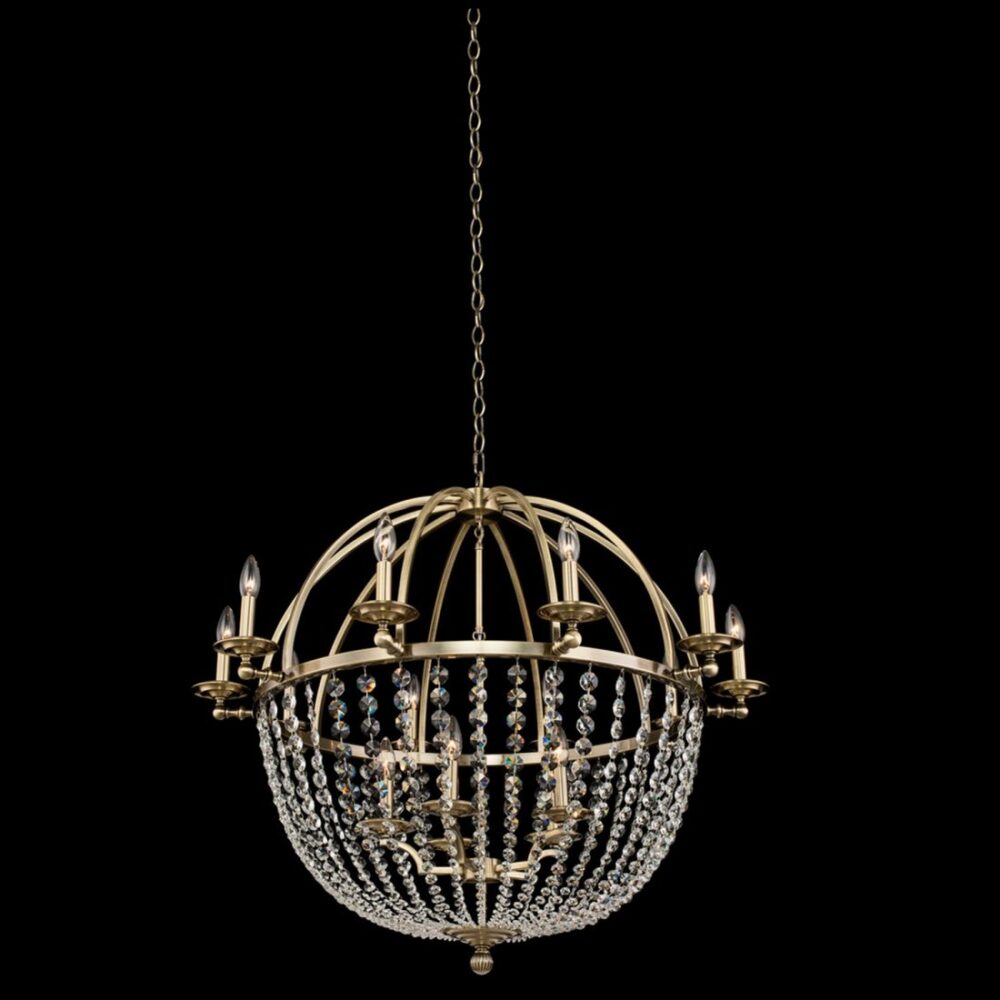 Pendolo 10 Arm Orb Chandelier