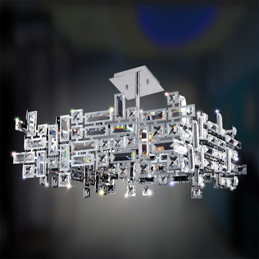 Vermeer 21 Inch Square Pendant