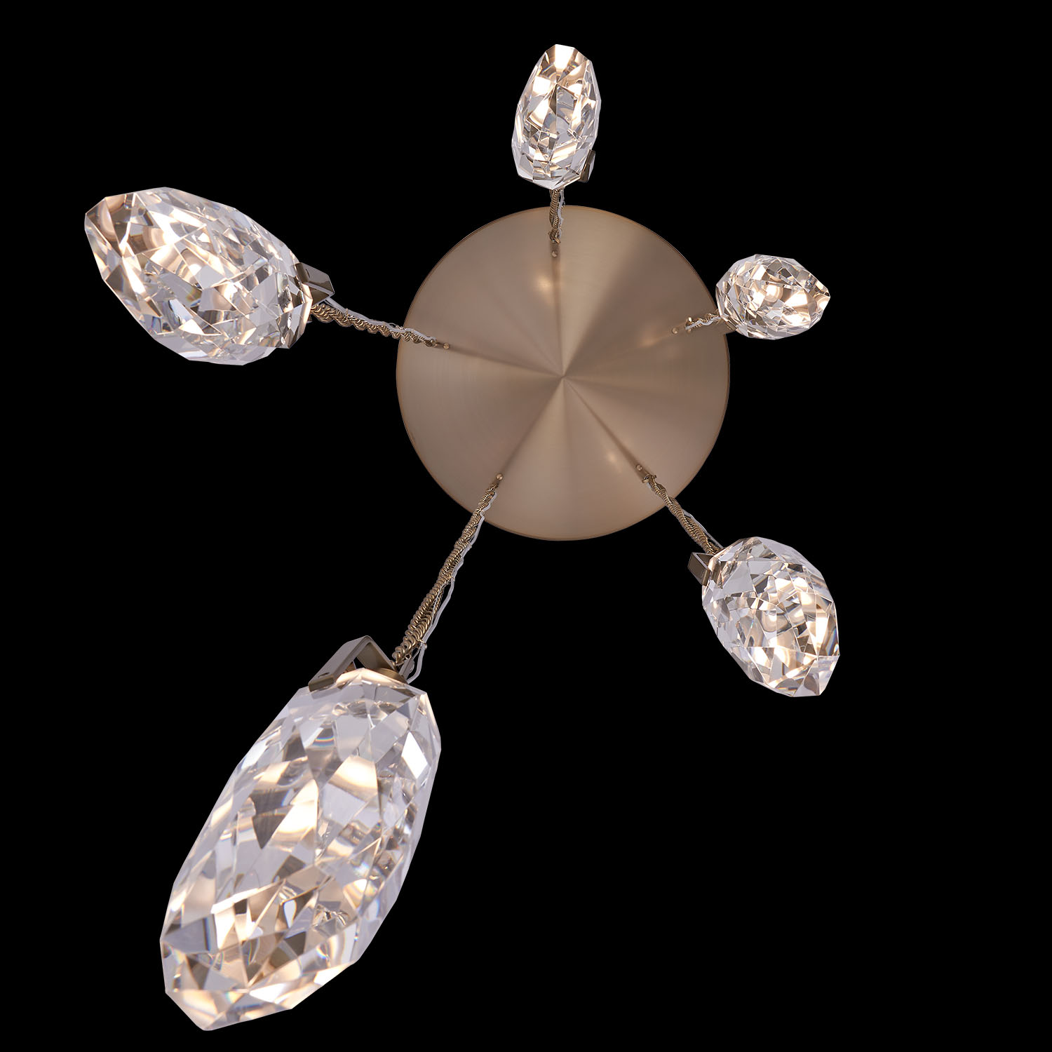 DIAMANTE 5 DROP PENDANT - Image 3