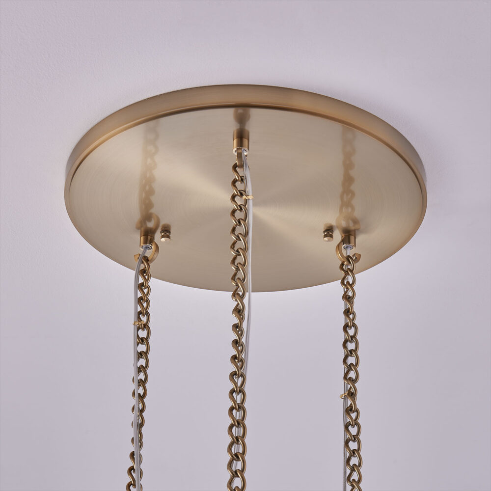 DIAMANTE 3 DROP PENDANT - Image 4