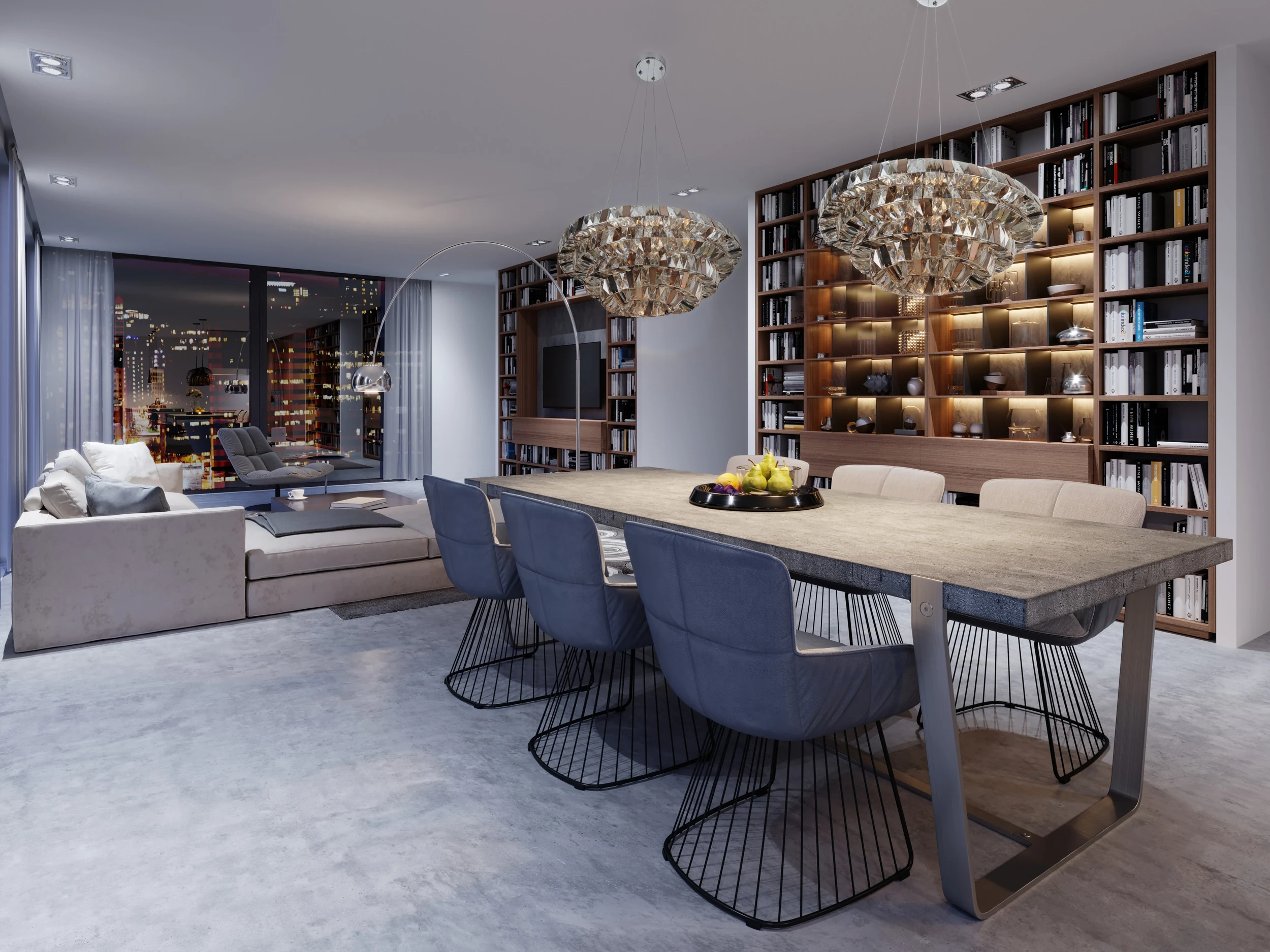 Dramatic Smoked Crystal Collections