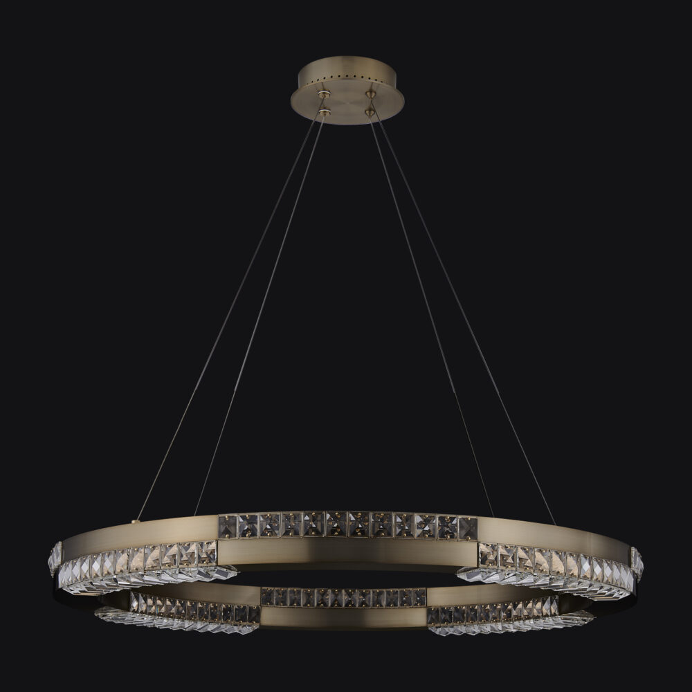 DAMA 34IN WINTER BRASS PENDANT
