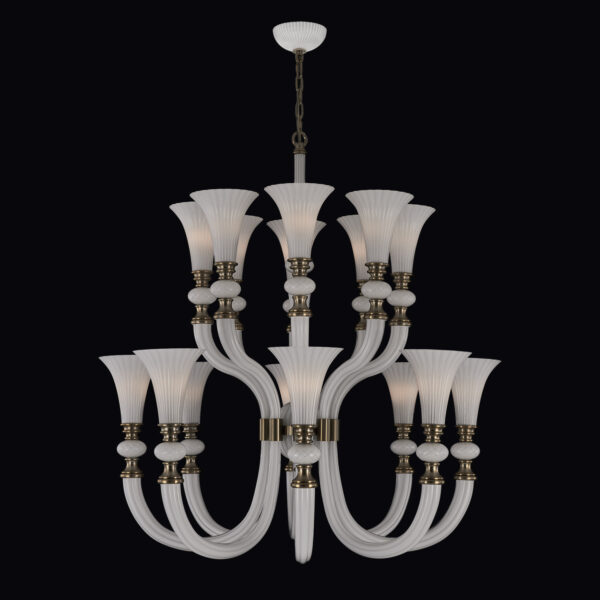 BIANCA 2-TIER CHANDELIER