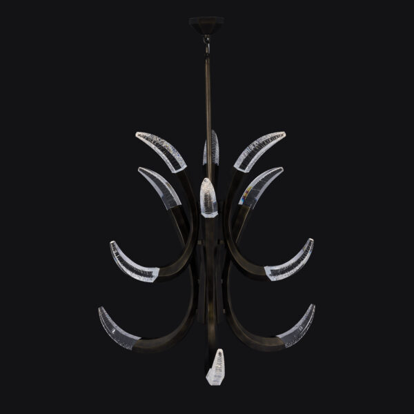CORNA 2-TIER LED CHANDELIER