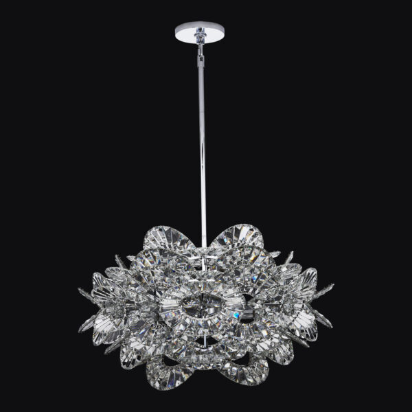 Luminoso 31.75-in 14 Light (40-watt) Polished Chrome Chandelier