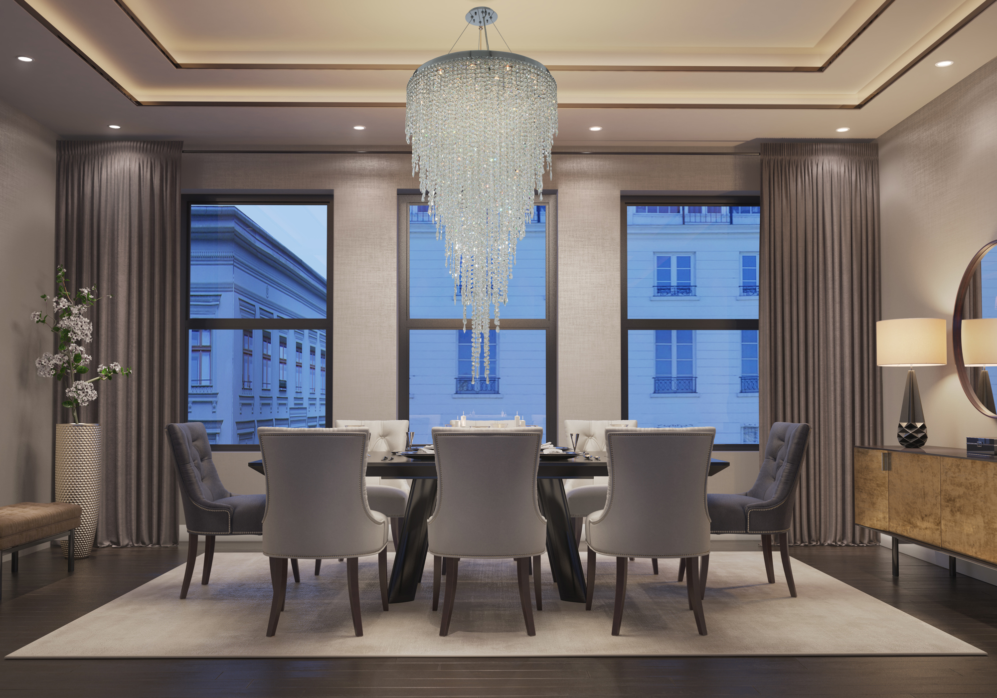 Tenuta 36 In Conv Pendant - Fl - Image 2