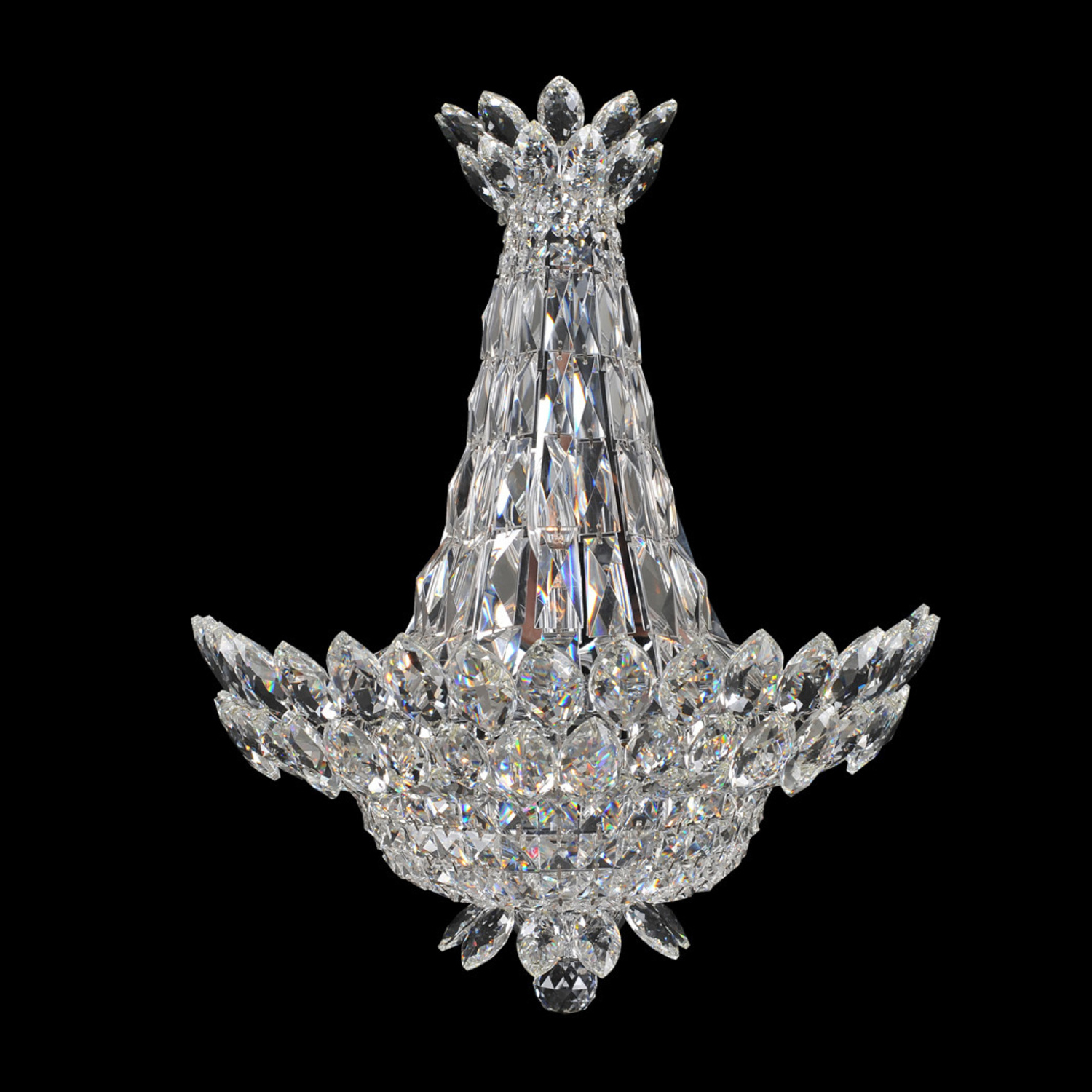 Belluno 3 LT Chrome/Clear Wall Sconce Allegri