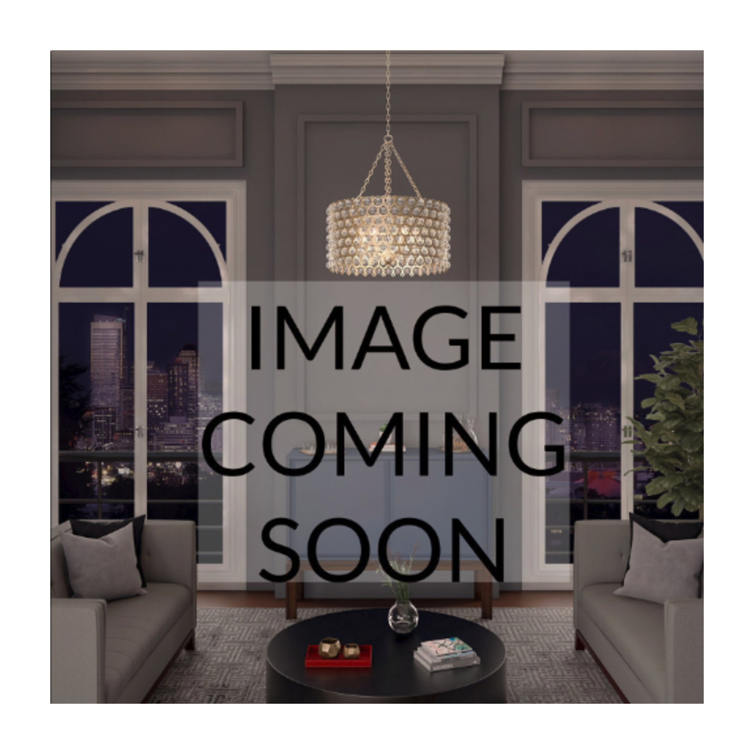 Jolivet 15 LT 2 Tone Silver/Clear Chandelier Allegri